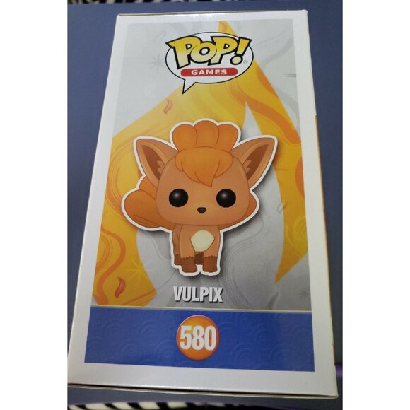 Funko Pop! Games: Pokemon Vulpix #580 Vinyl Figure - Picture 4 of 4
